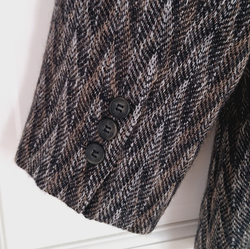 Harvé Benard wool button-down jacket - Picture 3 of 8